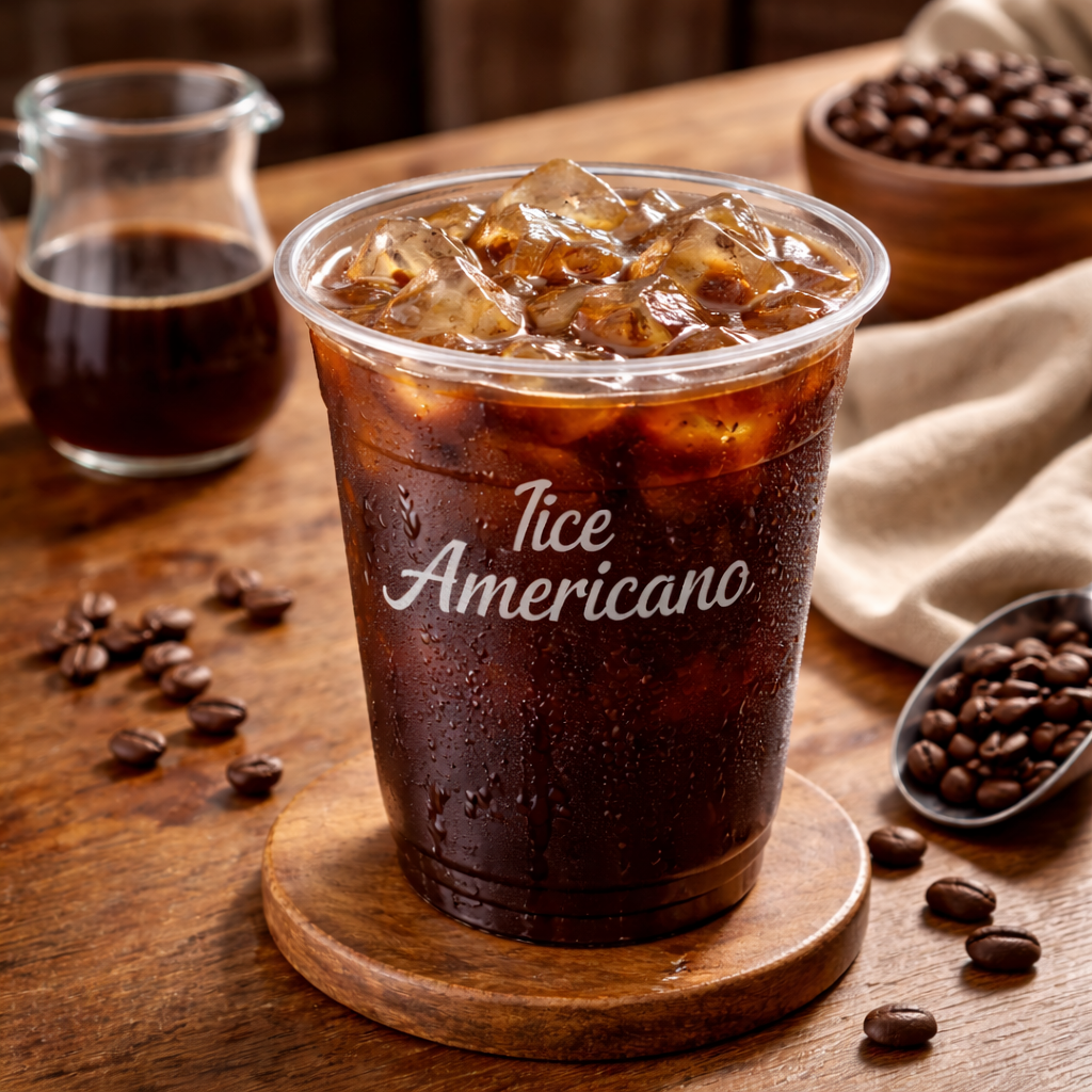 Ice Americano menu coffee Kopi Cerita